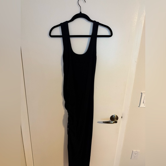 Wayf Black Midi Dress - Picture 1 of 2